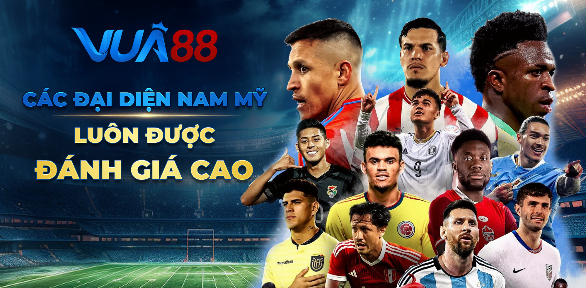 các đại diện ban mỹ luôn được đánh giá cao ở World cup 2026 các đại diện ban mỹ luôn được đánh giá cao ở World cup 2026